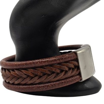 Combination Leather Bracelet - Style 228