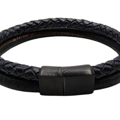 Combination Leather Bracelet - Style 192