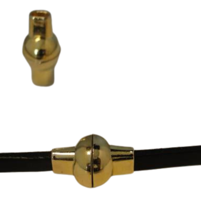 Zamak magnetic claps: MGL-4 5*2mm (Gold)