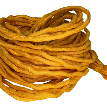 Silk Cords - Amber - 2mm