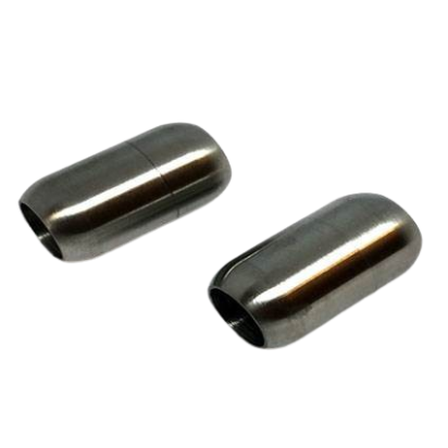 Stainless Steel Magnetic Clasp: MGST 08 8mm (steel)