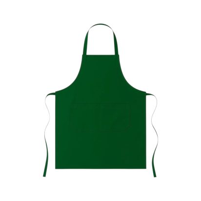 Forest Green Cotton Apron