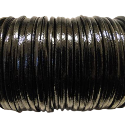synthetic nappa leather Fancy-3mm-Black