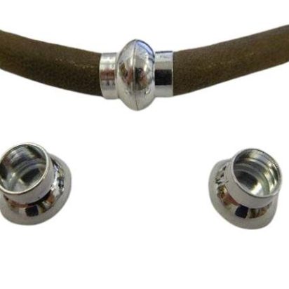 Zamak magnetic clasp: MGL 4 8MM (steel)