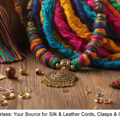 What is sari silk ribbon used for?