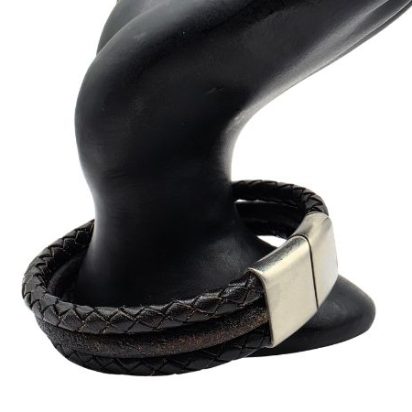 Combination Leather Bracelet - Style 203