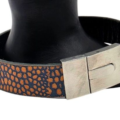 Plain Flat Leather Bracelet - Style 305