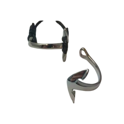 Stainless Steel Anchor Clasp: MGST 235 5mm (steel)