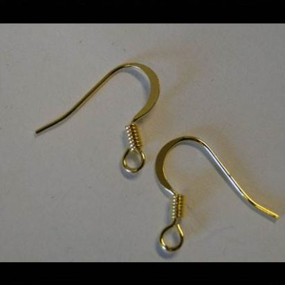 Zamak Earring findings - FI-7015-GOLD