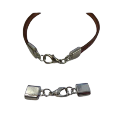 Zamak Lobster Claw Clasps: ZAML 3 6x3mm (Steel)