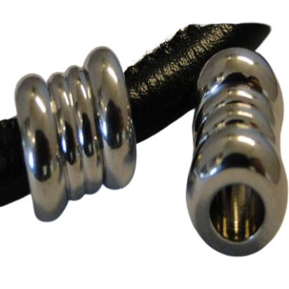 Stainless steel part for leather: SSP-183 6mm (Steel)