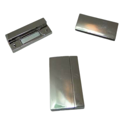 Zamac magnetic clasp: MGL-231 40*3mm (steel)