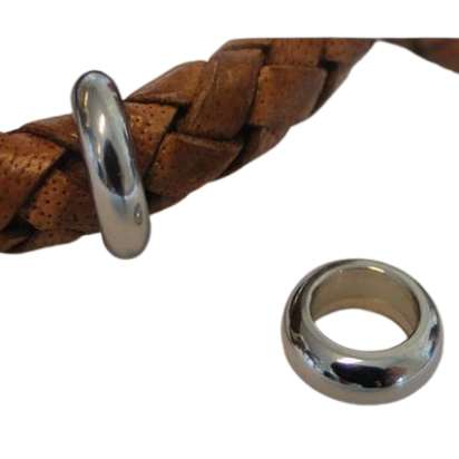 Stainless steel part for leather: SSP-69 6mm (Steel)
