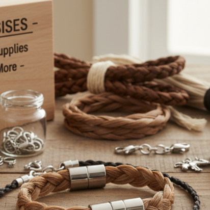 What is horse hair jewelry?