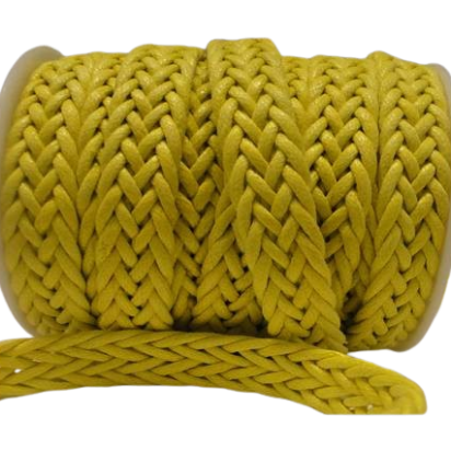 synthetic nappa leather Special Style-16mm-Yellow