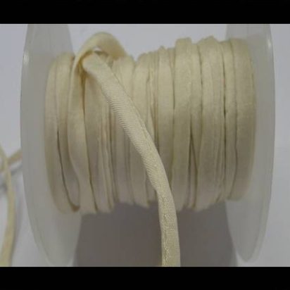 Habotai silk cords - Cream 4002