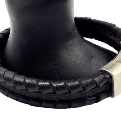 Bruges Braided Leather Bracelet - Style 249