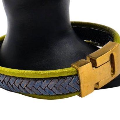 Combination Leather Bracelet - Style 214