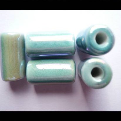 Ceramic Flower - 2,5mm (Turquoise AB)