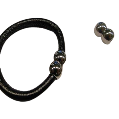Zamak round magnetic clasp MGL 36 6mm (Steel)