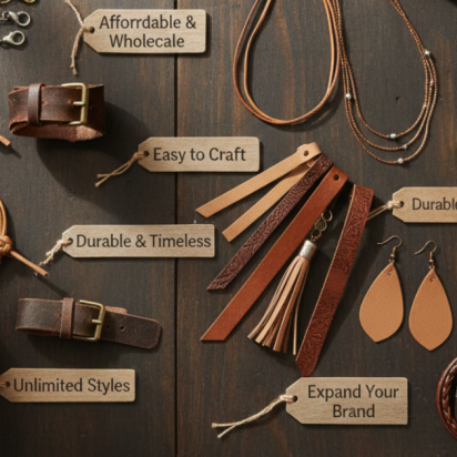 Five Reasons why you should make your jewellery from leather