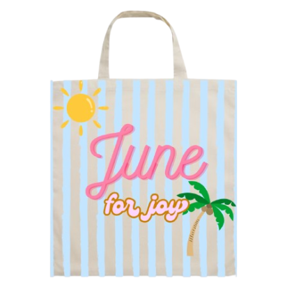 Cotton Tote Bag - June