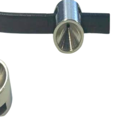 Stainless steel part for leather: SSP-660 6*2.5mm (Steel)