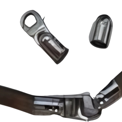 Stainless Steel Lobster Claw Clasp: MGST-108 8mm (Steel)