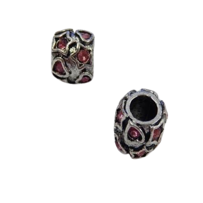 Zamak part for leather: CA-4872 5mm (Light Rose)