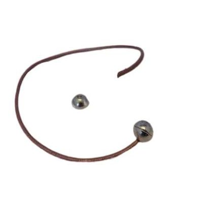 Zamak magnetic clasp: MGL 5 6MM (steel)
