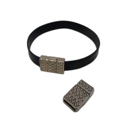 Zamak magnetic clasp: MGL-373 10*2.5mm (steel)