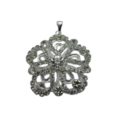 Crystal Pendant: CA-4076 Flower