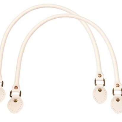 Leather-Bag Handle-Style1- Ivory