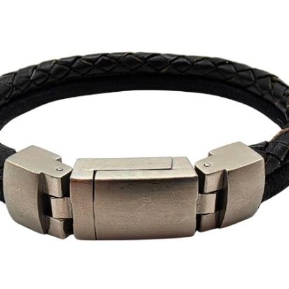 Combination Leather Bracelet - Style 180
