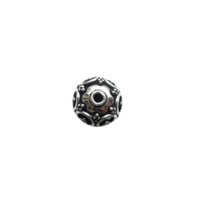 Silver Plated Beads - Design number 10370