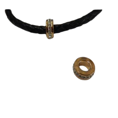 Stainless steel part for leather: SSP-361 7mm (Rose Gold)