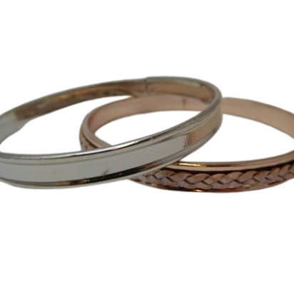 Zamak bracelet blank cuffs: MGL 390 3mm (Steel)