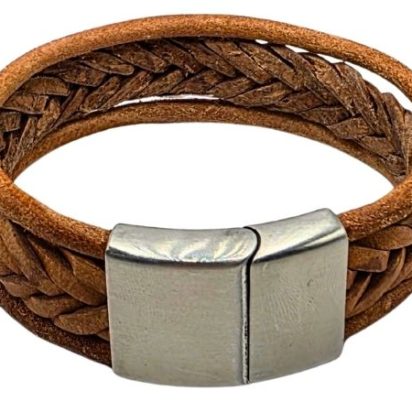 Combination Leather Bracelet - Style 229