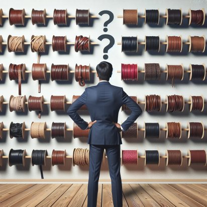 How to choose the right leather cord for the project?