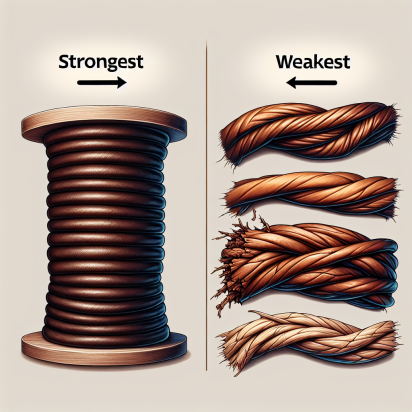 Strongest and Weakest types of leather