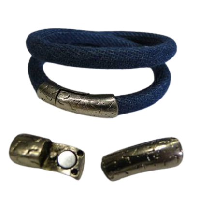 Zamak magnetic clasp: MGL 175 7mm (steel)