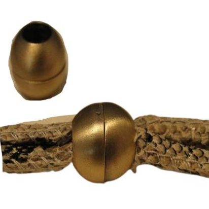 Zamak magnetic clasp: MGL 5 7mm (Gold)