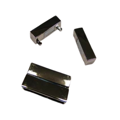 Zamak magnetic claps: MGL-109 25*4mm (steel matt)