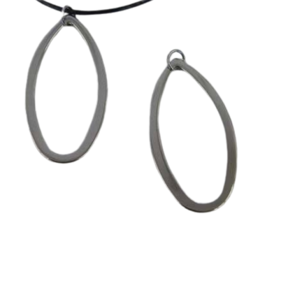 Stainless Steel Pendant: SSP-558 23x42mm (Steel)