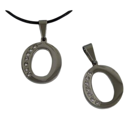 Stainless Steel Pendant: SSP-535 24mm (Steel)