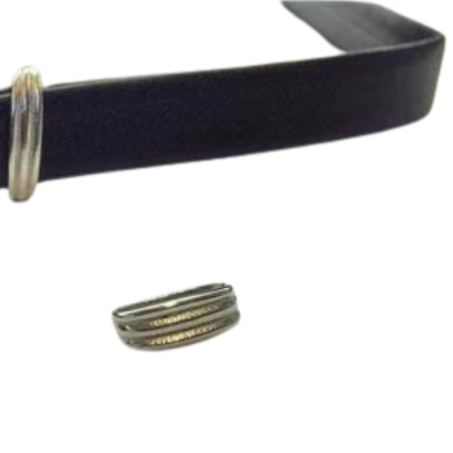 Stainless steel part for leather: SSP-701 12*3mm (Steel)