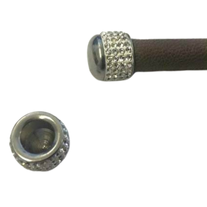 Stainless steel end cap: SSP 646 8mm (Steel)