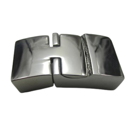 Stainless Steel Magnetic Clasp: MGST-33 17*5mm (steel)