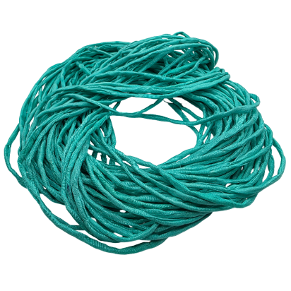 Silk Cords - Sea green - 2mm