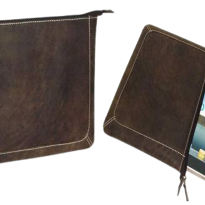 SUNS-2229-- Genuine Leather I-pad Cover
